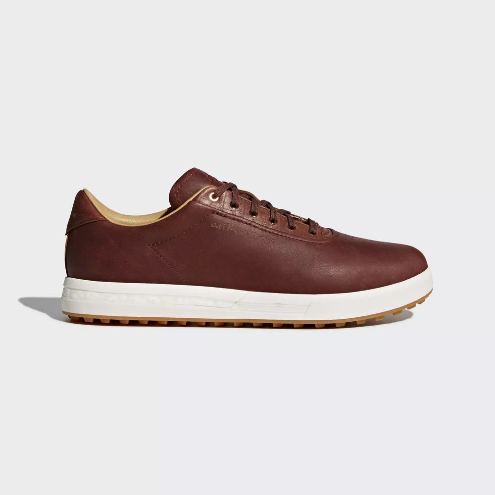 Adidas Adipure SP Tenis De Golf Marrom Para Hombre (MX-84421)